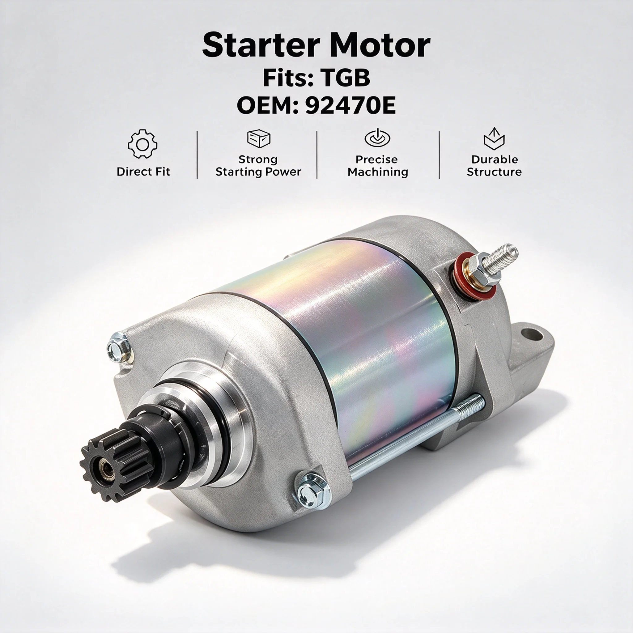 Starter Motor For TGB Blade 425 IRS 470 SL 500R Facelift 550 EFI EPS ab Bj Vergaser Target 460R 525 550 Gunner 550 OEM:924470E
