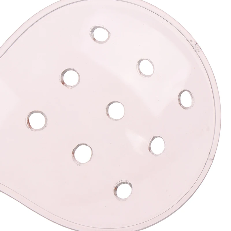 قطعة واحدة من درع العين البلاستيكي الشفاف مع 9 فتحات مطلوبة بعد العمليات الجراحية للعناية بالعين البلاستيكية