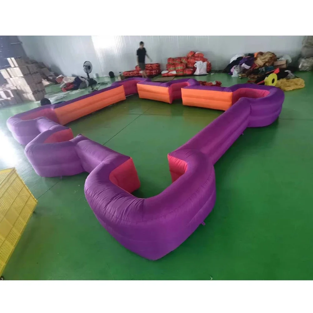 Commercial Inflatable Snookball Table - Giant Outdoor Human Billiards for Unbeatable Event & Carnival Fun