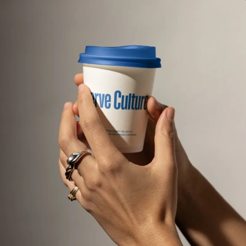 10 00piece.Custom.Recyclable One-Stop Custom Logo Service Cafe Restaurant Coffee Hot Drink Paper Cup With Lids Take