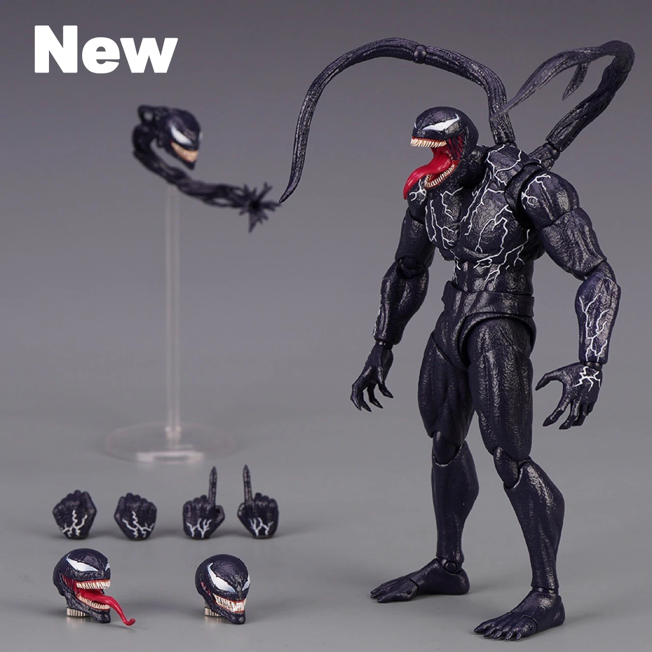 New Venom 2 SHF Anime Figure Legends Series Action Figurine Pvc Model Dolls Collection Gk Statue Model Dolls Toys For Kids Gifts