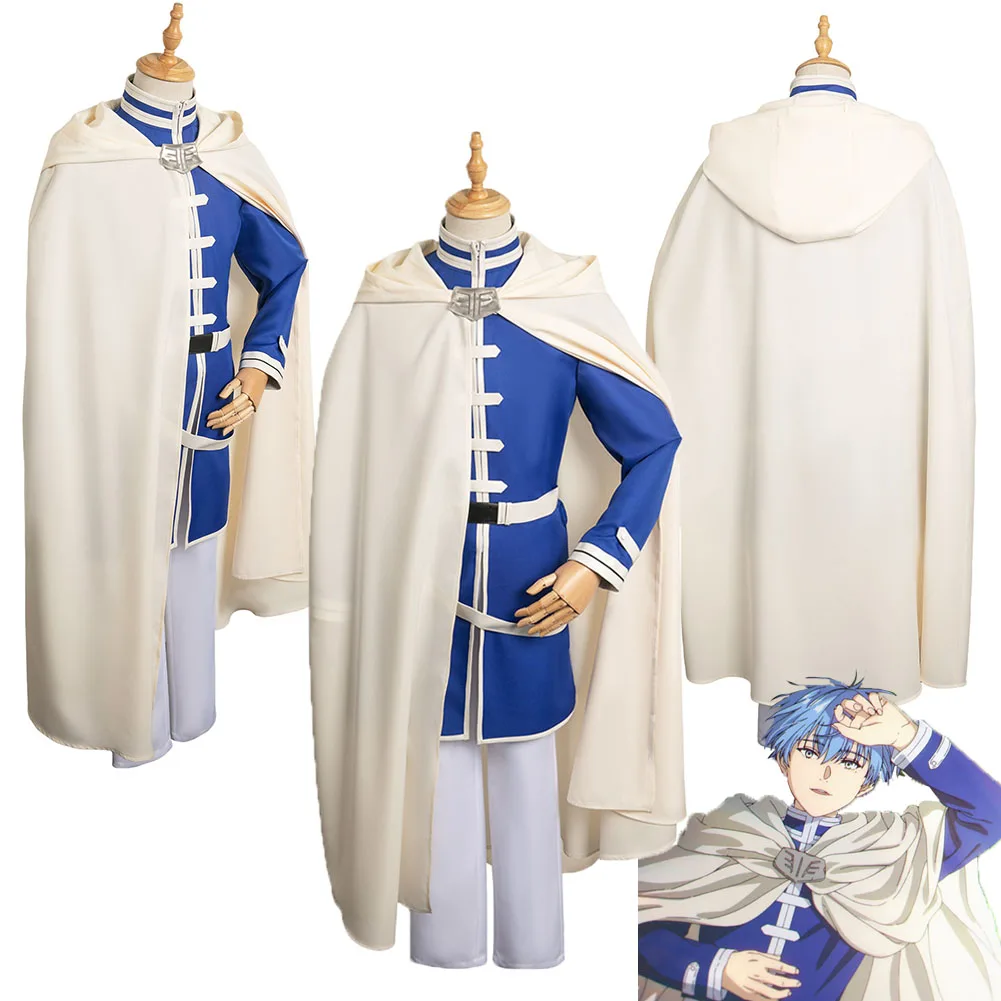 

Anime Sousou No Frieren Himmel Cosplay Pants Coat Cloak Belt Adult Man Male Disguise Costume Halloween Cosplay Roleplay Outfits