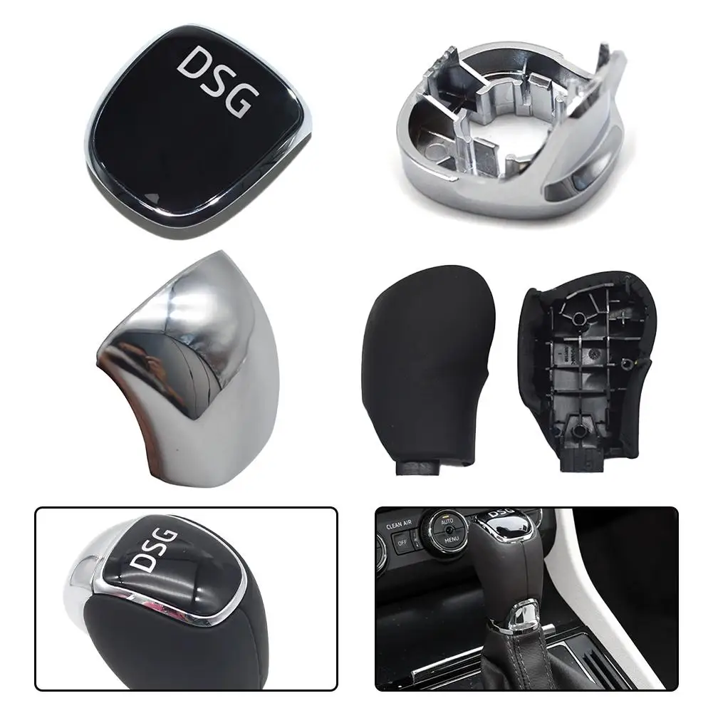 Car Interior Accessories Custom Fit Gear Knob 15*5*5cm DSG Gear Shift Knob Stylish Appearance User-friendly Design