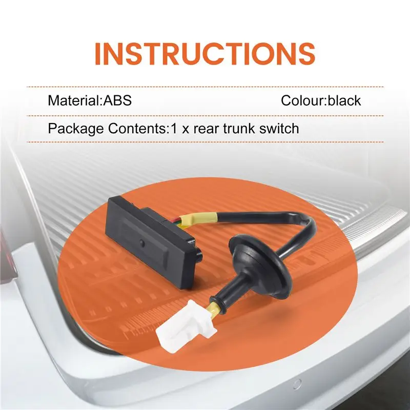 A20K-For Verna SOLARIS 2010-2016 Hatchback Rear Trunk Release Starter Switch Button 81260-1R000 812601W220 - view 6