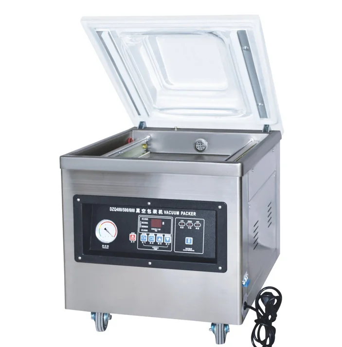 DZ400 Commercial Table Top Small Size Automatic Food Meat Vacuum Packing Machine/Chamber Vacuum Sealer Machine