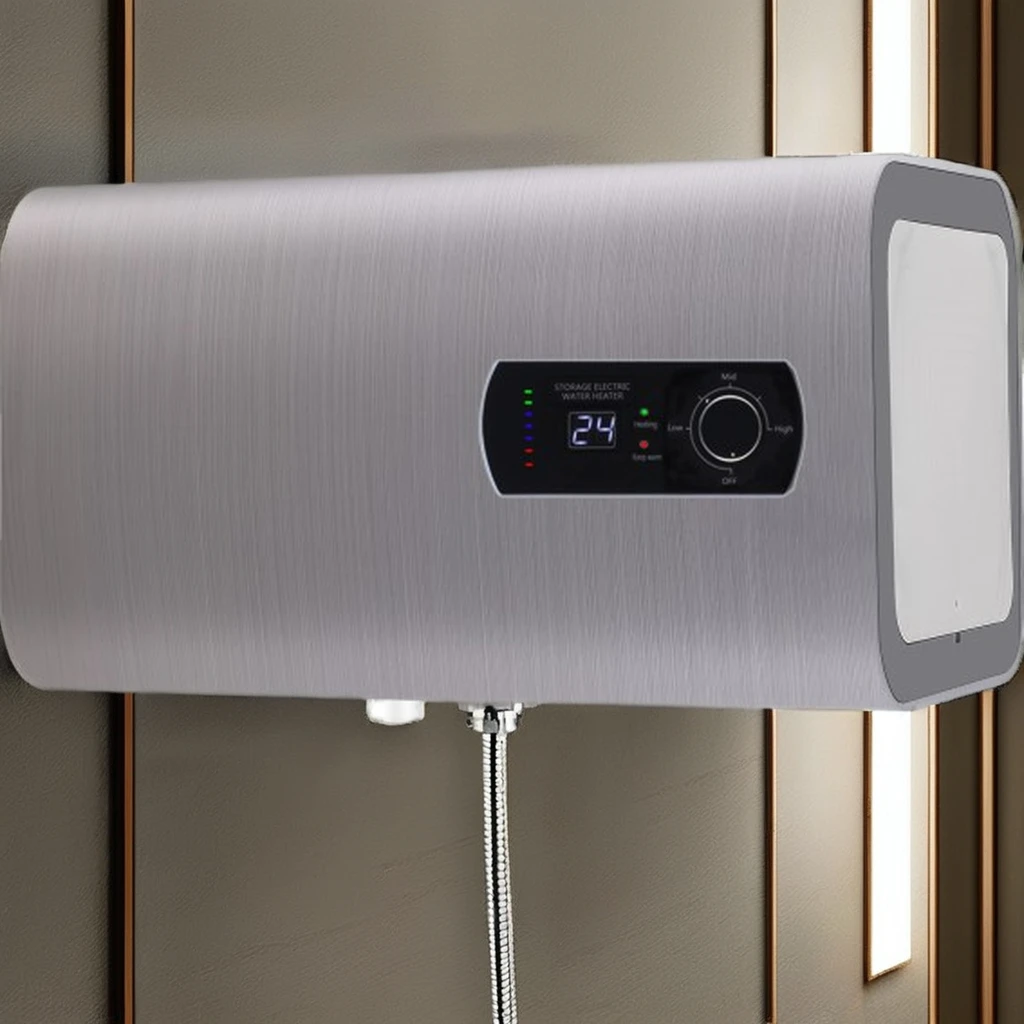 

Wholesale Storage Electric Water Heater Square Wall Mount Hot Water Tank Capacity EU Plug Household Hotel RV Car Shower Heater