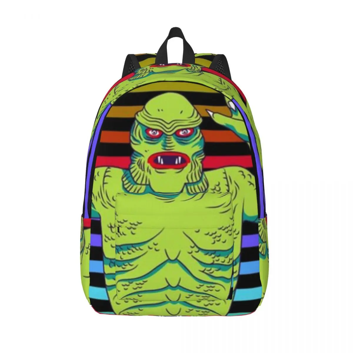 

Black Lagoon Boogie Backpacks Boys Girls Bookbag Fashion Shoulder Bag Portability Travel Rucksack Students School Bags
