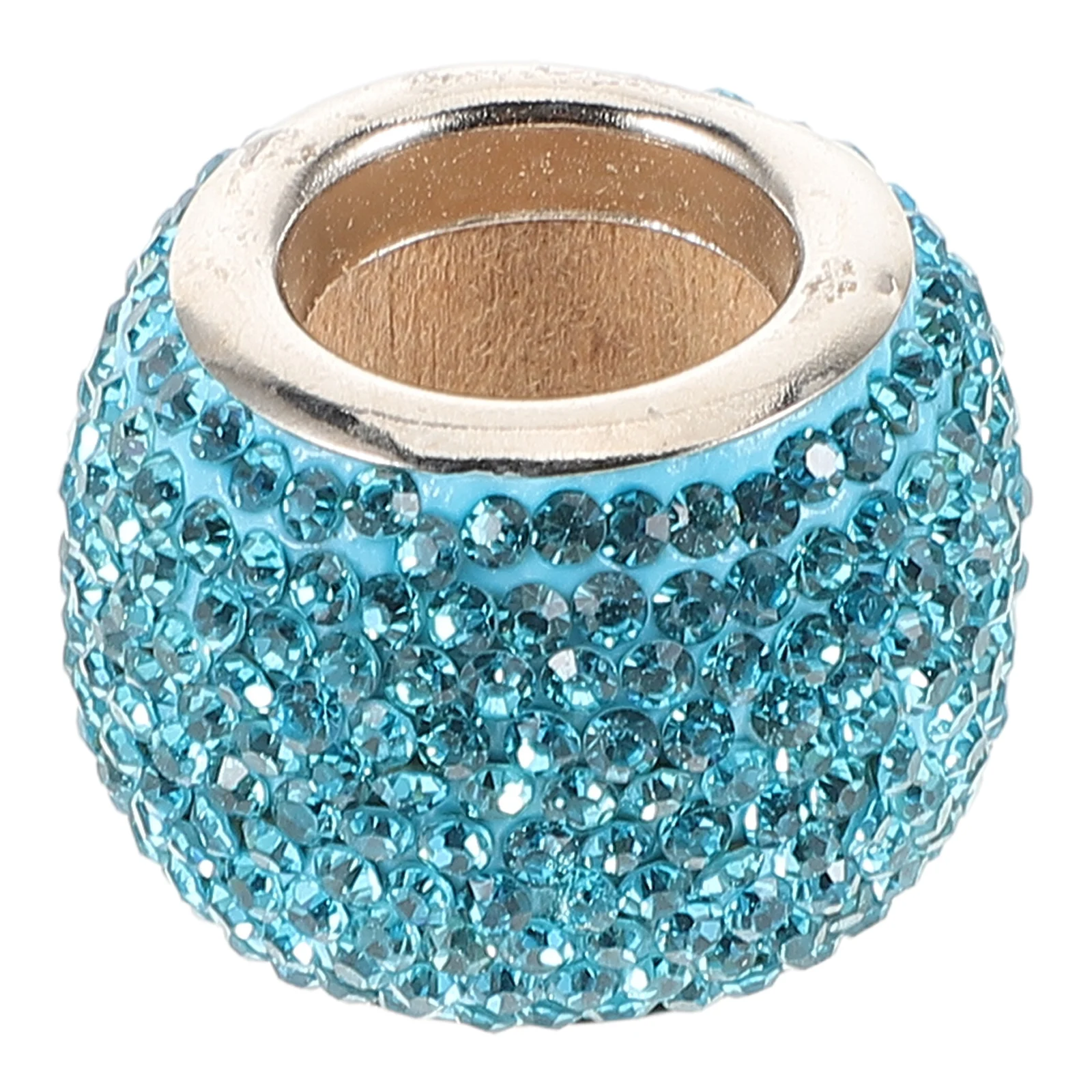 

Car Seat Decorative Ring Bead Cover Bling Rhinestone Car Headrest Collars Rings Decor Crystal Charms SUV Truck Accessories