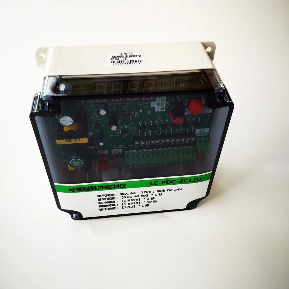 Pneumatisches Impulsmagnetventil mit Pulse Jet Control Device/Elektronikkarte zum Reinigen von Filtern in der Pulverbox