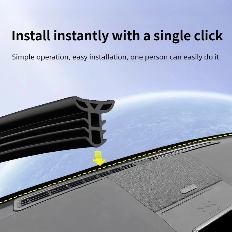 For Chery ICAUR ICAR V27 2026 Full Car Sound Insulation Sealing Strip Noise Reduction Waterproof Rubber Strip Accessories detail image 4