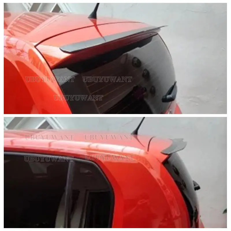 Universal Roof Spoiler Fit For Volkswagen UP e-UP R-Line High Quality ABS Glossy Black Rear Top Wing