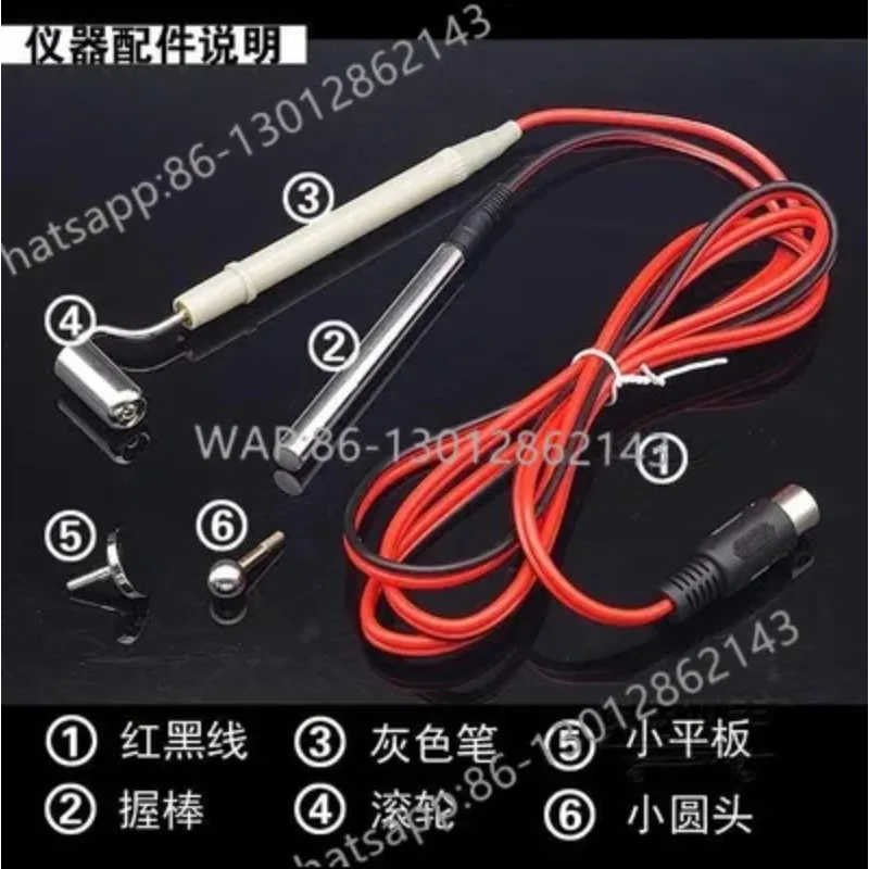 D‑218P Positive Negative Electrode Import Export Instrument Facial Skin Care Beauty Electrotherapy Machine Salon Use