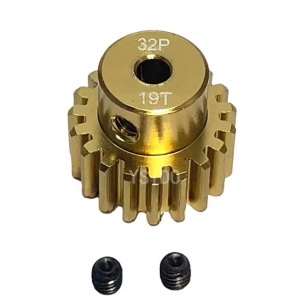 32dp M0.8 3.175Mm 12T 13T 14T 15T 16T 17T 18T 19T Rondsel Motor Tandwiel Voor Traxxas 1/10 Rc Auto Vrachtwagen Borstelloze Borstelloze Motor