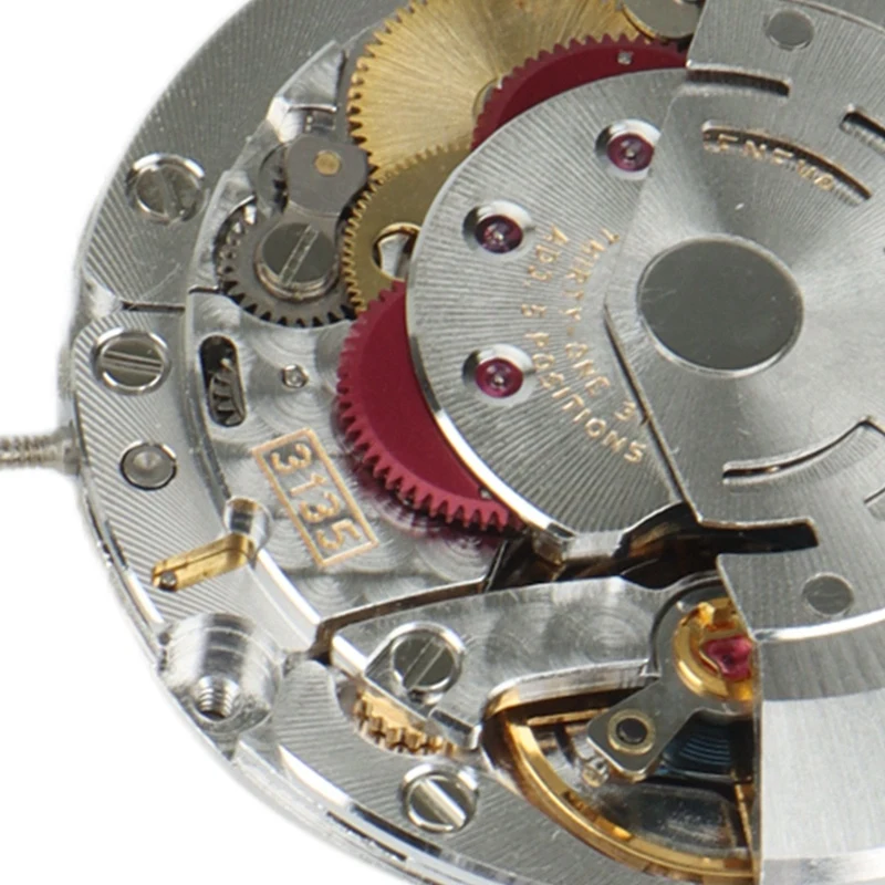 RLX 3135 Mechanical Watch Movement Watch Replacement Parts For Luxury Watch 31 Jewels With Date Wheel