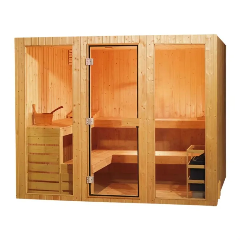 Family Sauna Cabin 6-8 Persons Sunrans Family Sauna Cabin