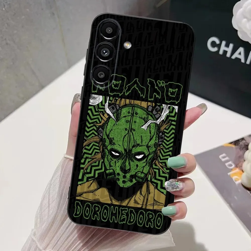 D-dorohedoro anime capa de telefone para samsung s24, s21, s22, s23, s30, ultra, s20, plus, fe, lite, note, 10,9,5g capa macia preta