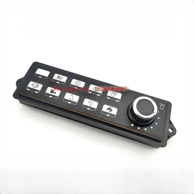 Excavator Throttle Knob Switch Control Panel Accessory XE75DA 135D 150 200 215DA