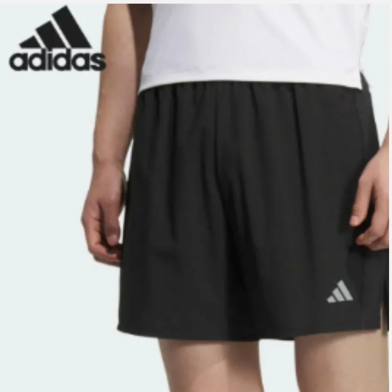AdidasESS SHORT Pantalones cortos de entrenamiento para correr con abertura lateral para hombre JZ2349
