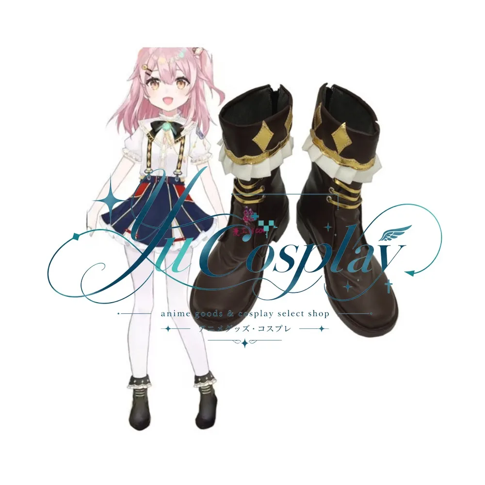 Yongchu Taffy Cosplay Shoes Custom Virtual Idol Anime Game Boots Convention Costume Footwear