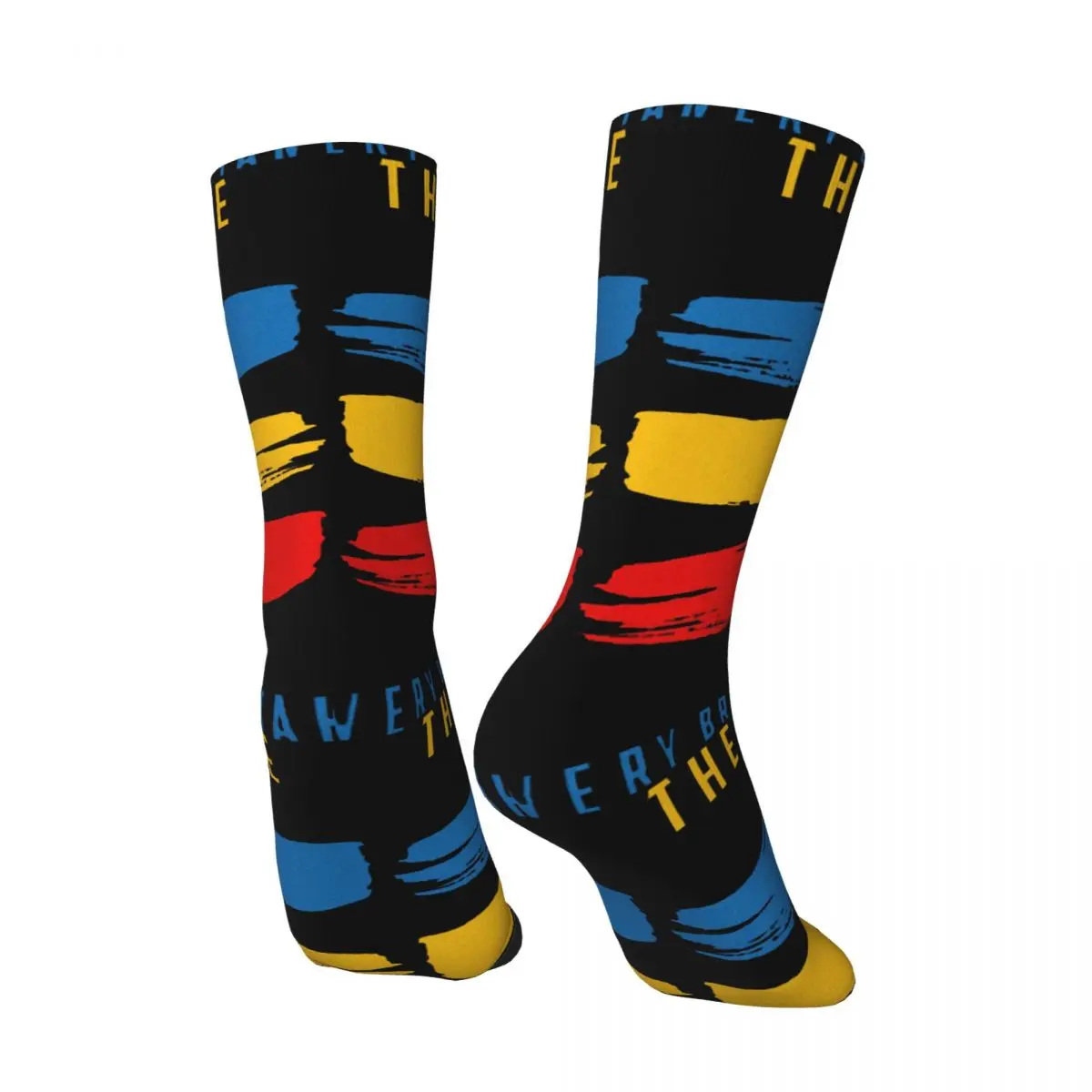 Vintage Album Men's compression Socks Unisex T-The Police Band Harajuku Pattern Printed Novelty Crew Sock