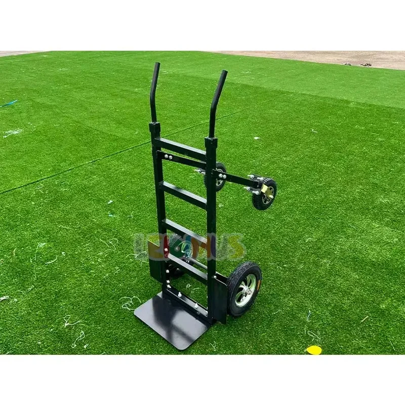 Outdoor Good Quality Inflatable Push Loading Hand Truck Dolly Heavy Duty Steel Farm Carts & Trolleys for Outdoor Sports
