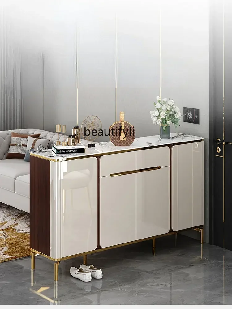 D178 Y yj Shoe cabinet: modern simple large capacity storage cabinet, multi-layer porch cabinet, light luxury storage cabinet