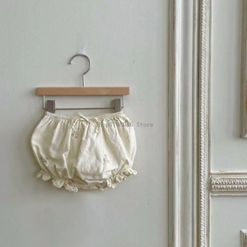  Baby Girls Clothes Ruffle Embroidered Slip Dress Tops Comfortable Bread Shorts