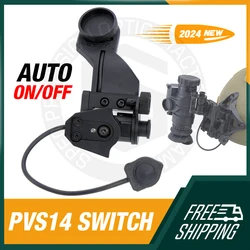 SPECPRECISION PVS-14 Arm with NVG On/Off Switch NVG Helmet Adapter Tactical Night Vision Mount With Dovetail Interface
