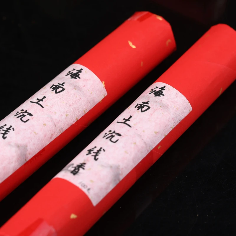 10-star Raw Materials Hainan Agarwood Incense Sticks Pure Raw Material/Rich Floral Fragrance Household Purifying Air Joss Stick