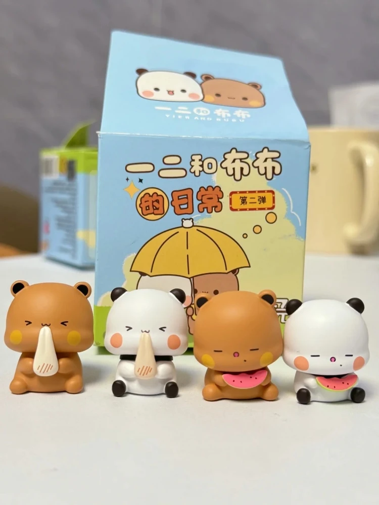 

Подлинная 2-я слепая коробка Yier And Bubu Daily Mystery Box Kawaii Bubu Фигурка Mystery Box Настольный декор Орнамент Подарок-сюрприз