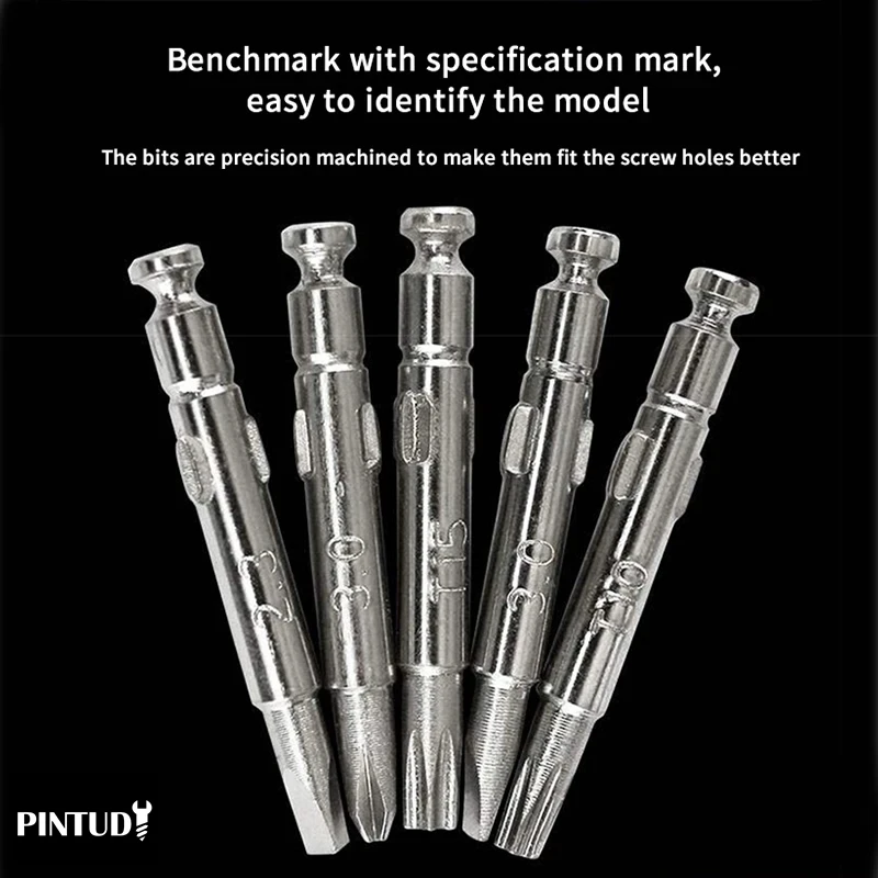 PINTUDY 25\'i 1 Arada Tornavida Seti Taşınabilir Yüksek Kaliteli Sökme Onarım Aracı Tornavida Çok Fonksiyonlu Manuel Tornavida Seti