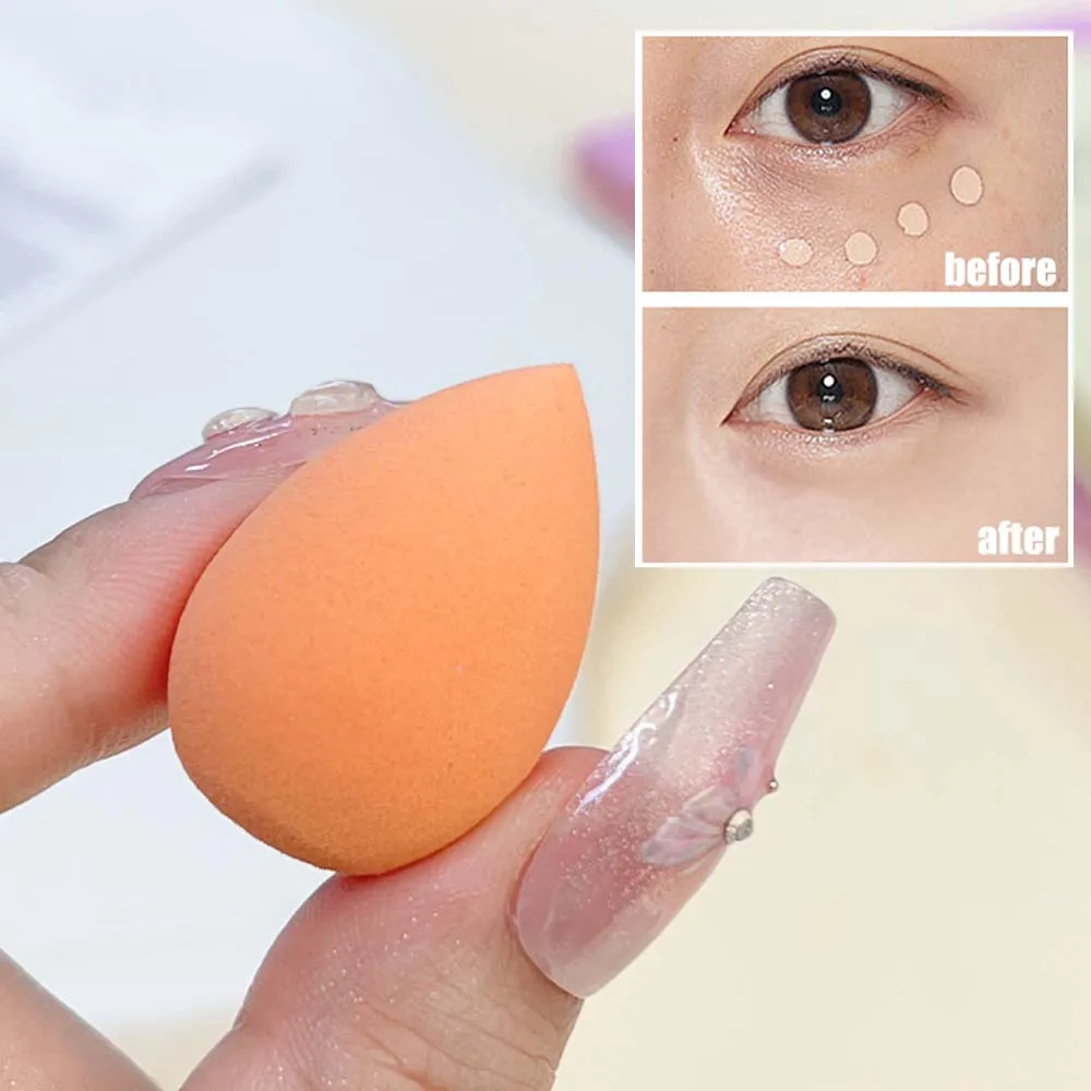 11pcs Unique Cushion Powder Puff Set Soft Mini Makeup Egg Foundation Concealer Sponges Powder Puff Beauty Tools for Beginners