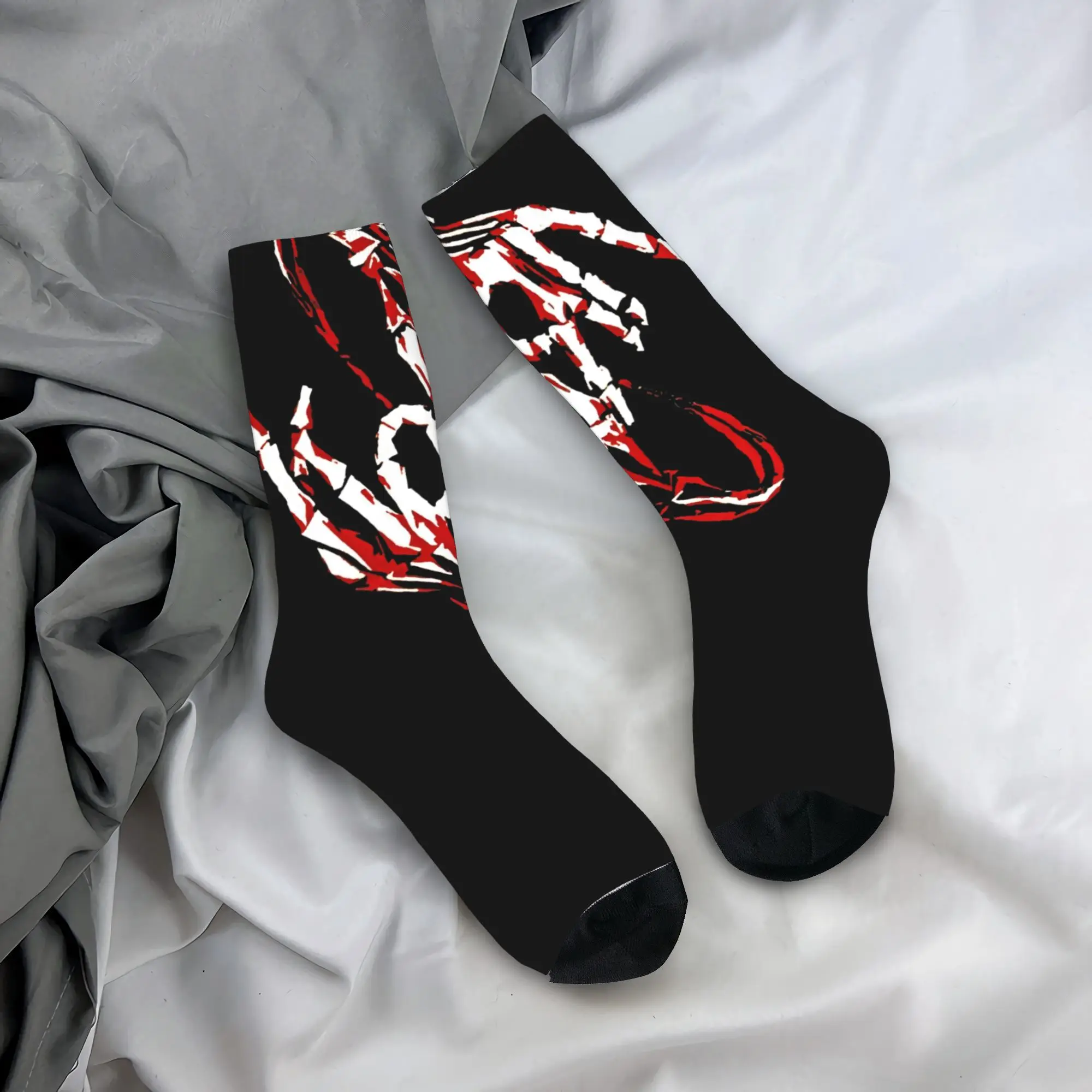 

Korn Band Socks Elegant Stockings Women Men Soft Outdoor Socks Winter Custom Anti Sweat Socks
