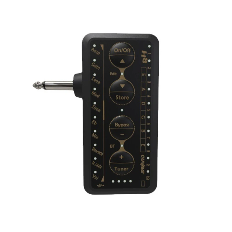 Electric Guitar Effect Guitar Wireless Professional Convenient Ear Amplifier Portable Learning Portable