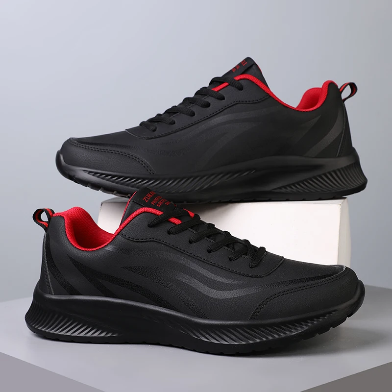 

MADEDF Breathable Mens Trainers Lightweight Running Shoes for Men Non Slip Walking Shoes Casual Gym Athletic Sports Footwear