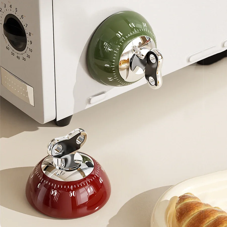 60 minuti timer da cucina magnetico conto alla rovescia sveglia autodisciplina promemoria studio timer da cucina assorbibile per bambini