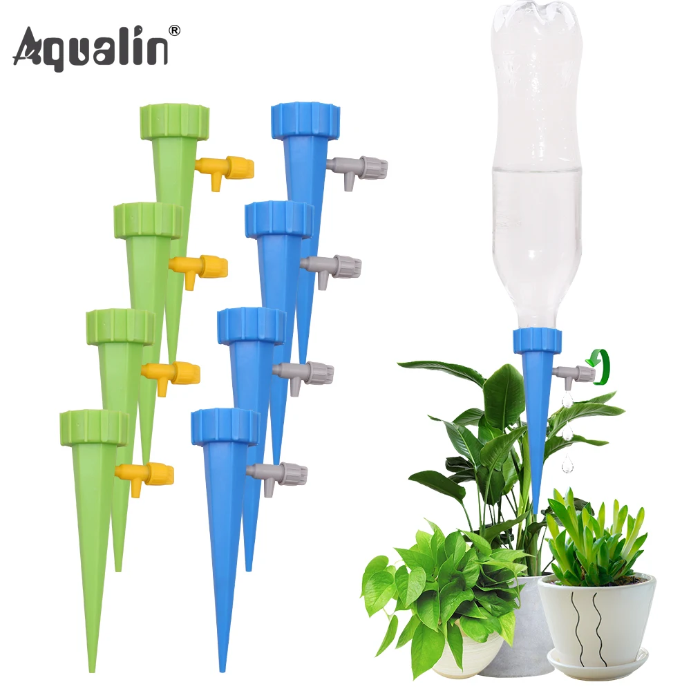 12pc/ 18pc/24pc/30pc/36pc Garden Drip Irrigation Watering Spike Kits Automatic Spikes System for Plants , Home Bonsia#26301-17