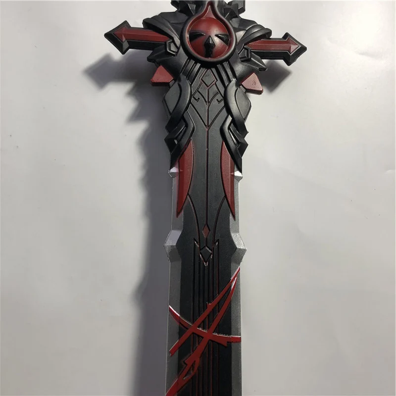 1:1 projeto genshin impacto espada a extremidade do lobo faca espada cosplay prop arma adereços faca 100cm