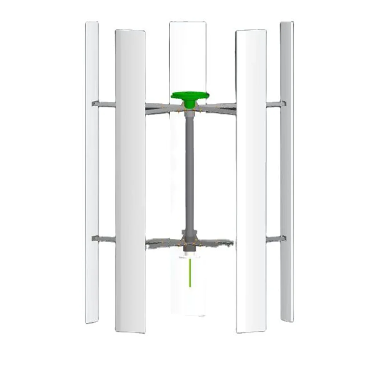 China Factory Small Wind Turbine with Magnetic Levitation Generator Permanent Magnet System Free Energy 220v Output Voltage - view 4