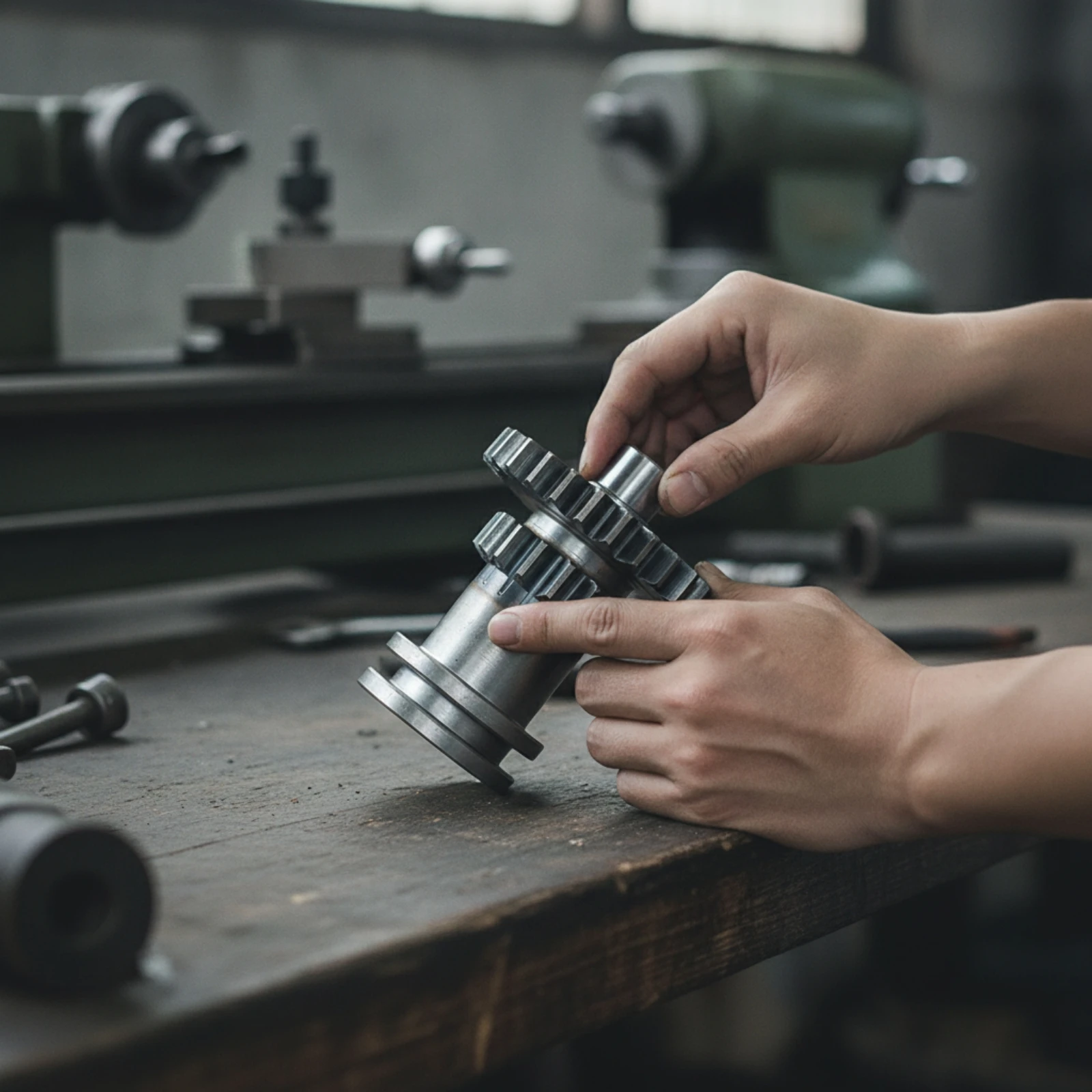 ترس ونش معدني مُصنع بدقة، مكون - مراجعة Heavy Equipment Technician وسعره