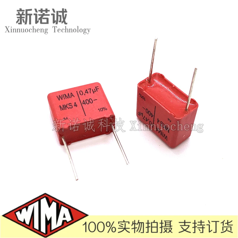 

5PCS/10PCS/30PCS/Lot WIMA MKS4 0.47UF 400V 400v0.47UF foil film capacitor 400V470nF 470NF 400V474 474 Foot distance 15MM