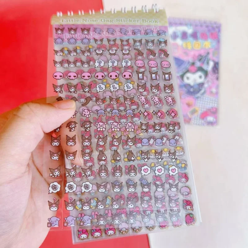 

4/12PCS KAWAII SANRIO KUROMI мелодия стикер милый альбом альбом стикер декора DIY дневник