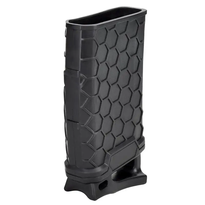 مجلة جديدة على شكل قرص العسل M4 حافظة مطاطية سريعة الإصدار 5.56 سترة مجلة مضادة للانزلاق أكمام مطاطية ناعمة عالمية #4