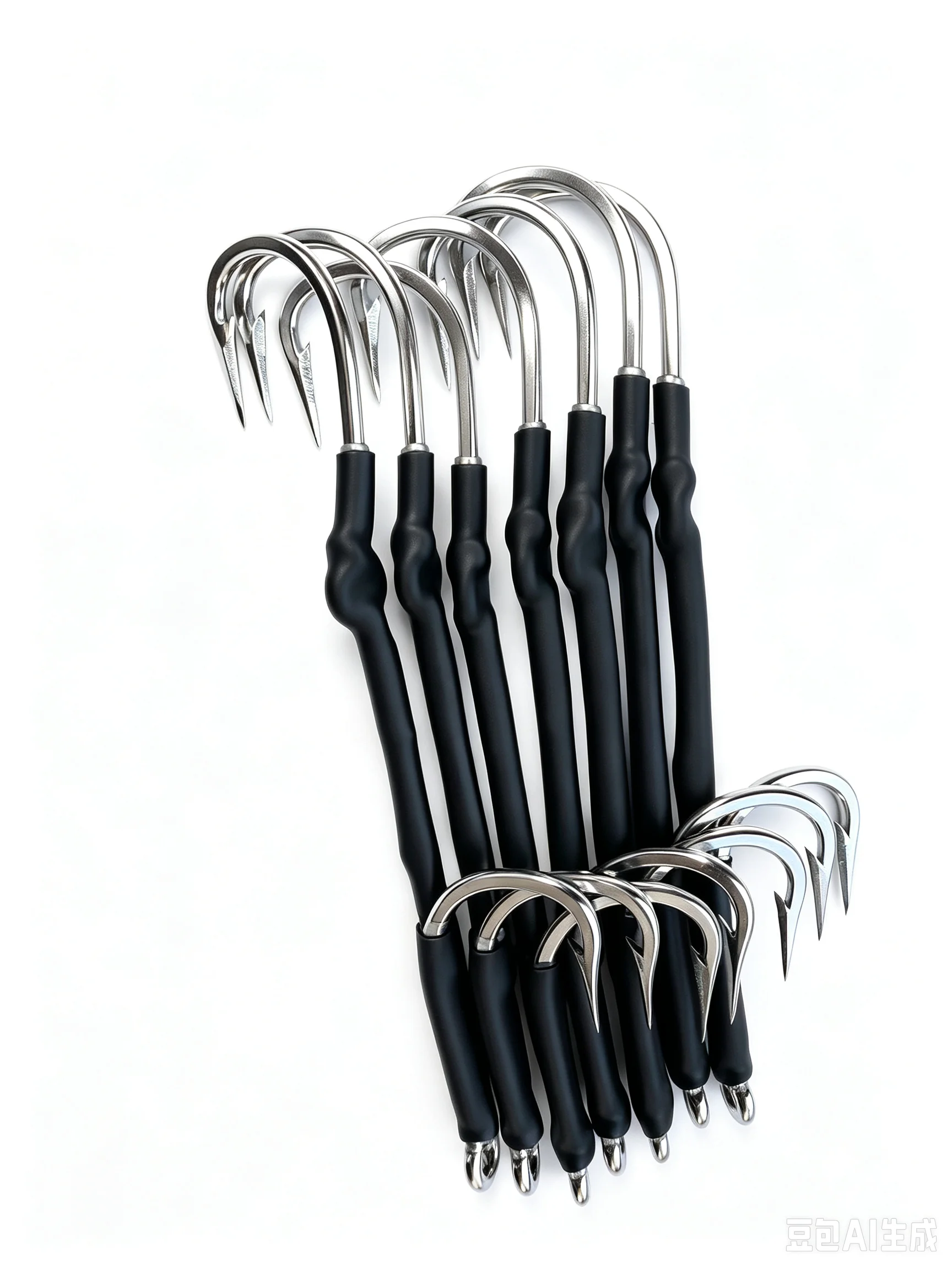 5-100PCS Stainless Steel Double Hook Circle Tuna Hook Saltwater Fishing Hooks Big Game Trout Fishhook Heavy duty Fishing Gear