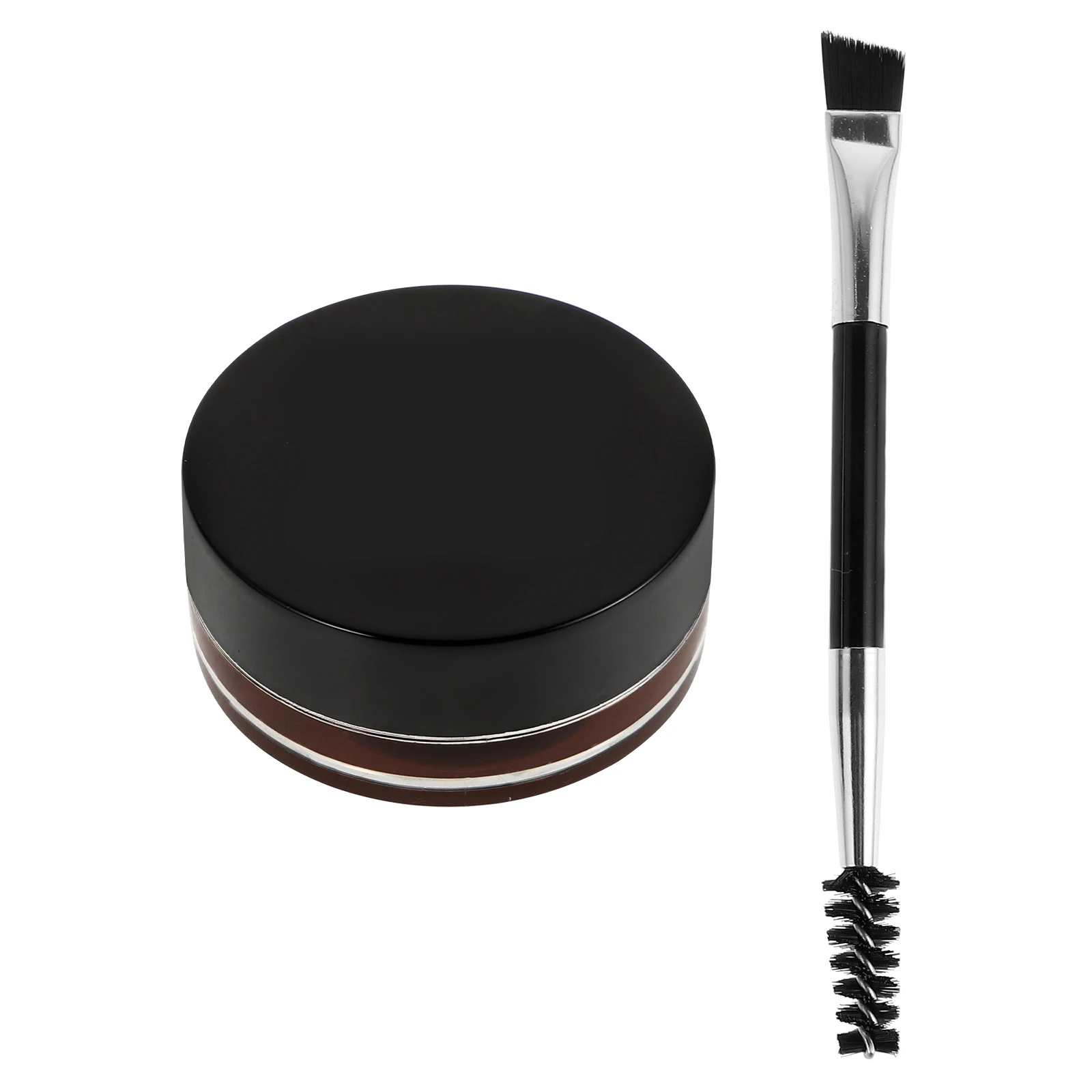 

Waterproof Eyebrow Shaping Gel Dark Brown Lasting Brow Styling Wax Setting Lamination Shaper Makeup Gel For Natural