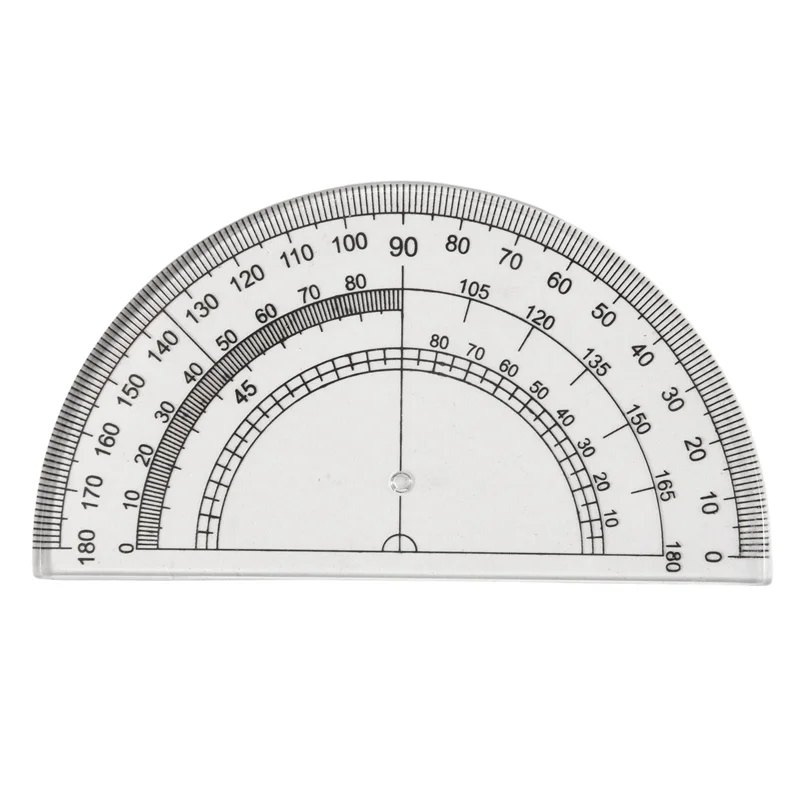 

0Z-10 Piece Math Geometry Kit Sets Student Supplies For Drafting And Drawings With Shatterproof Storage Box