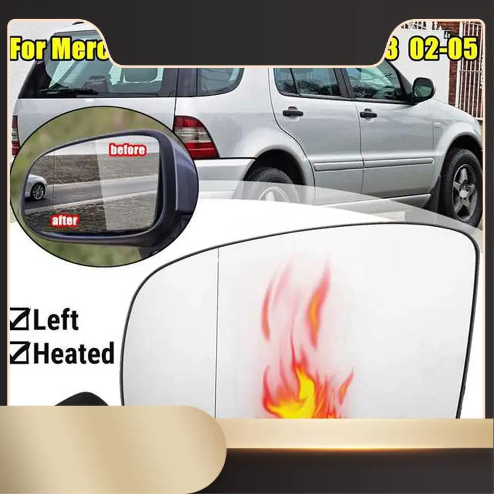 

Driver Side Rearview Heated Mirror Glass For Mercedes-Benz M-Class W163 2002 2003 2004 2005