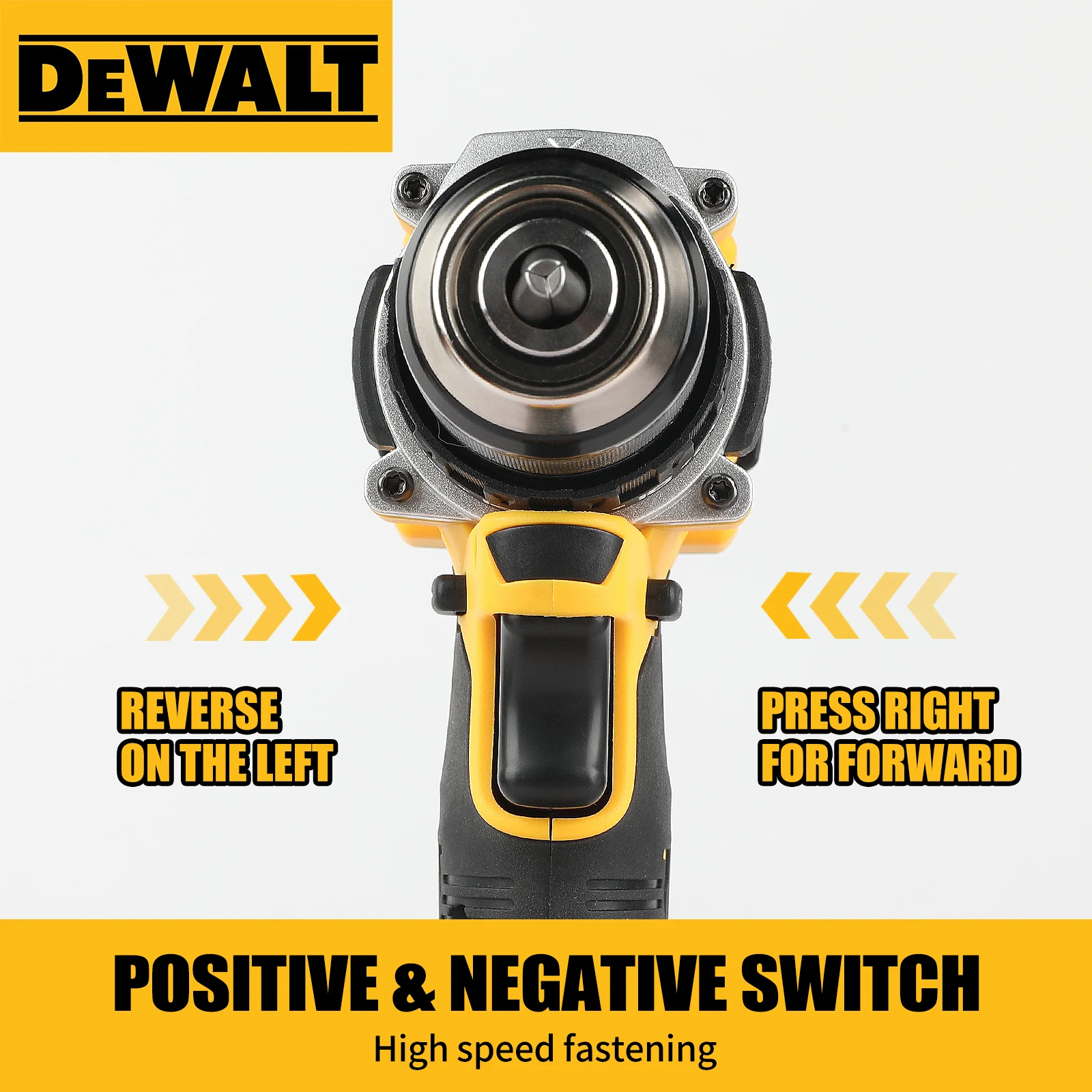 DEWALT DCD805 مثقاب قرع مدمج بدون فرش مثقاب كهربائي قابل لإعادة الشحن من الليثيوم مثقاب كهربائي متعدد الوظائف #1