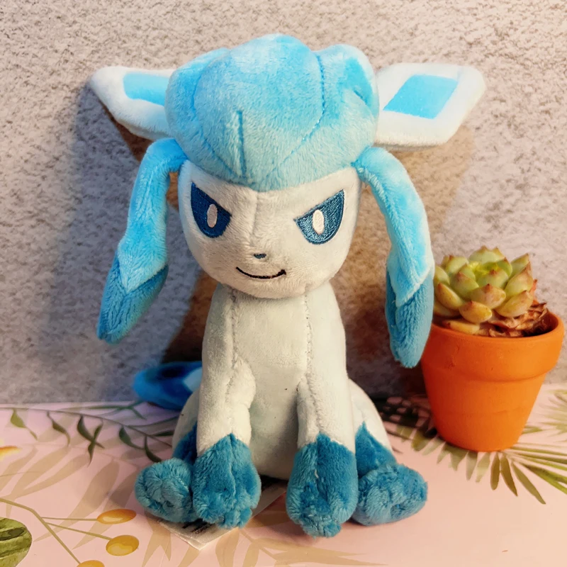 

Японская плюшевая игрушка Pokemon Fit Ice Ebo, детские милые мягкие подарки и подарки на день рождения и Рождество