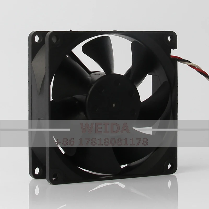 Ventilador de refrigeração do chassi para NMB, 3110KL-04W-B59, 3Wire Server Inverter, Ventiladores Axial Case, 8cm, 8025, DC, 12V, 0.30A